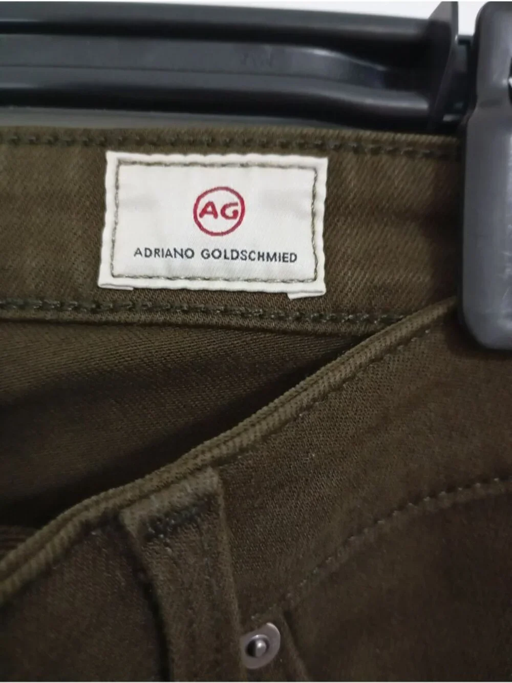 AG Adriano Goldschmied The Legging Ankle Super Skinny Jeans Brown Size 27R